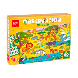 Junior observatiepuzzel - De Junglel | Apli Kids